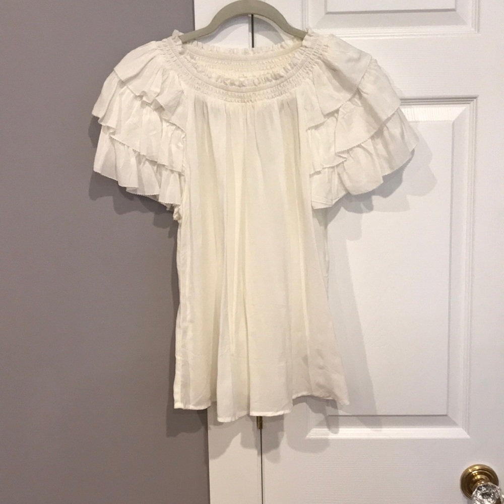 Off the shoulder blouse